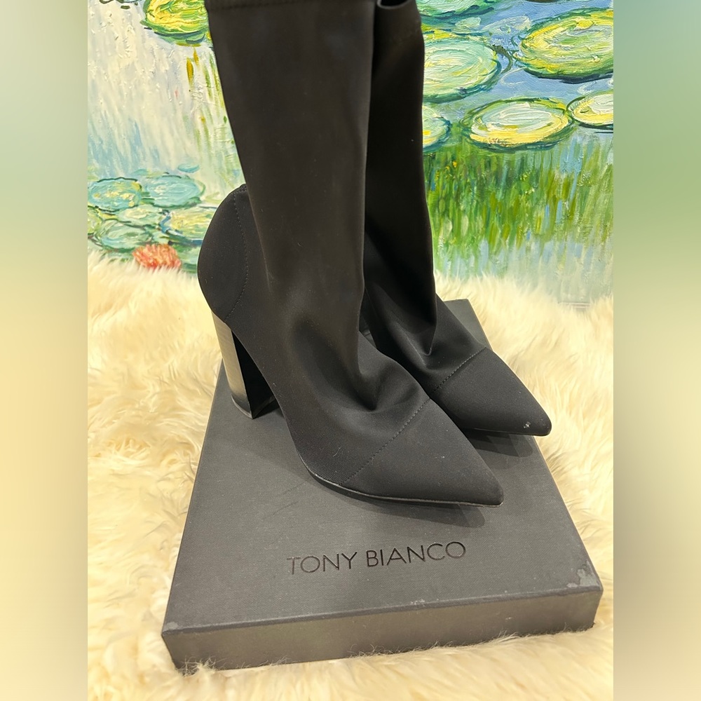 Tony Bianco size 7.5 black boots